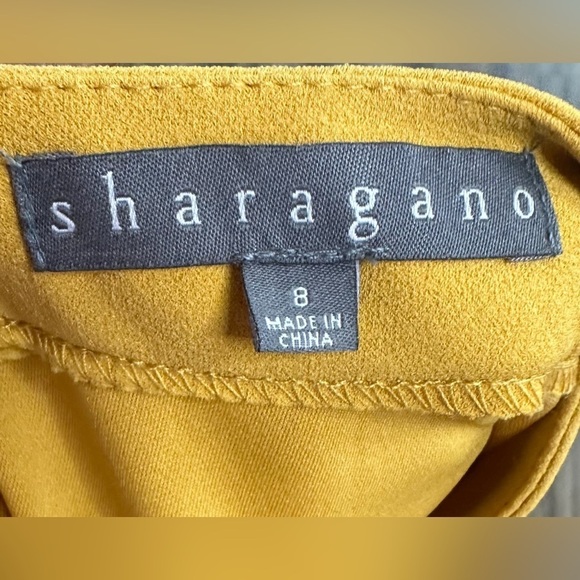 Vibrant Sharagano Sleeveless Dress Size 8 - Chic Must-Have for Any Wardrobe! - Picture 6 of 11
